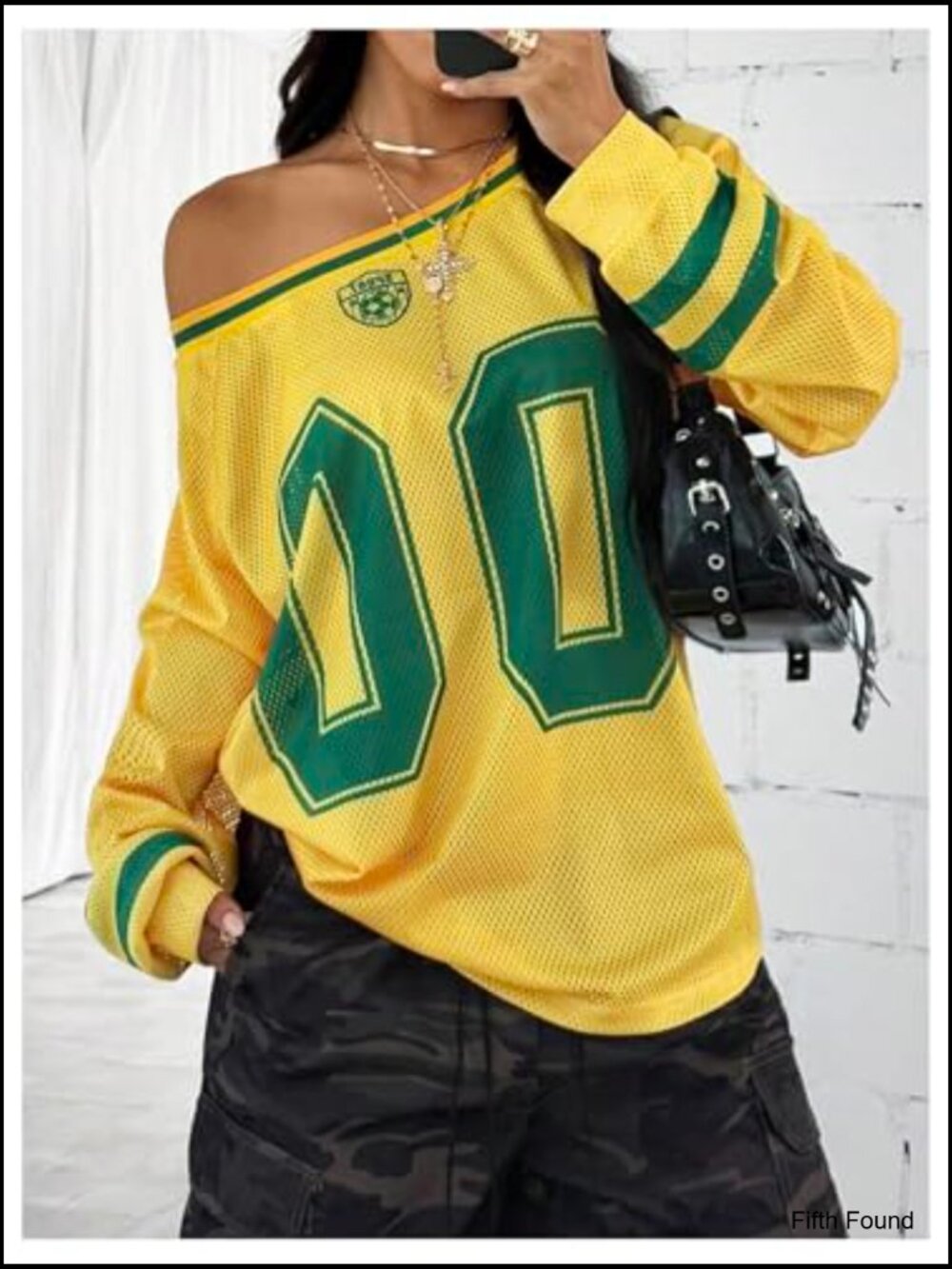 Oversized Sheer Mesh Number Graphic Tee Y2K Streetwear Top - Picture 3 of 5